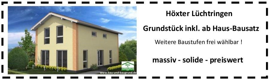 Grundstück in Lüchtringen inklusive Haus-Bausatz