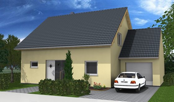 Einfamilienhaus 142 mit Garage