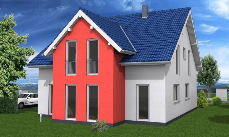 Einfamilienhaus mit Balkon von Bau & Baugrund NRW