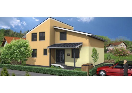Pultdachhaus 140 von Bau & Baugrund NRW